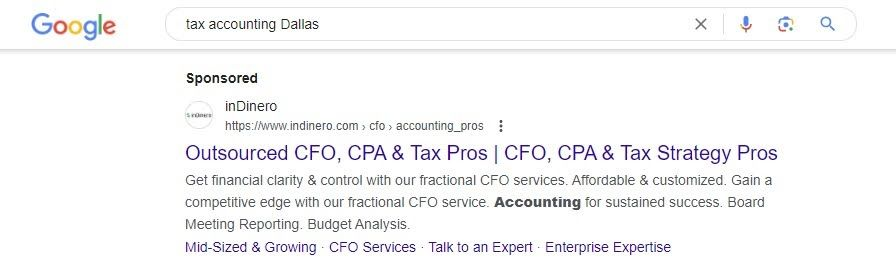 search results for tax accounting dallas