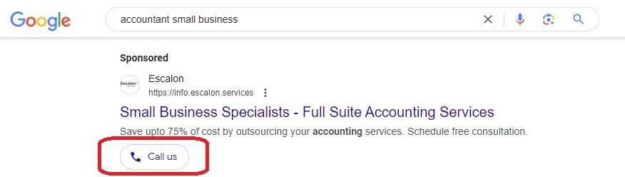 search results for accountants for small business
