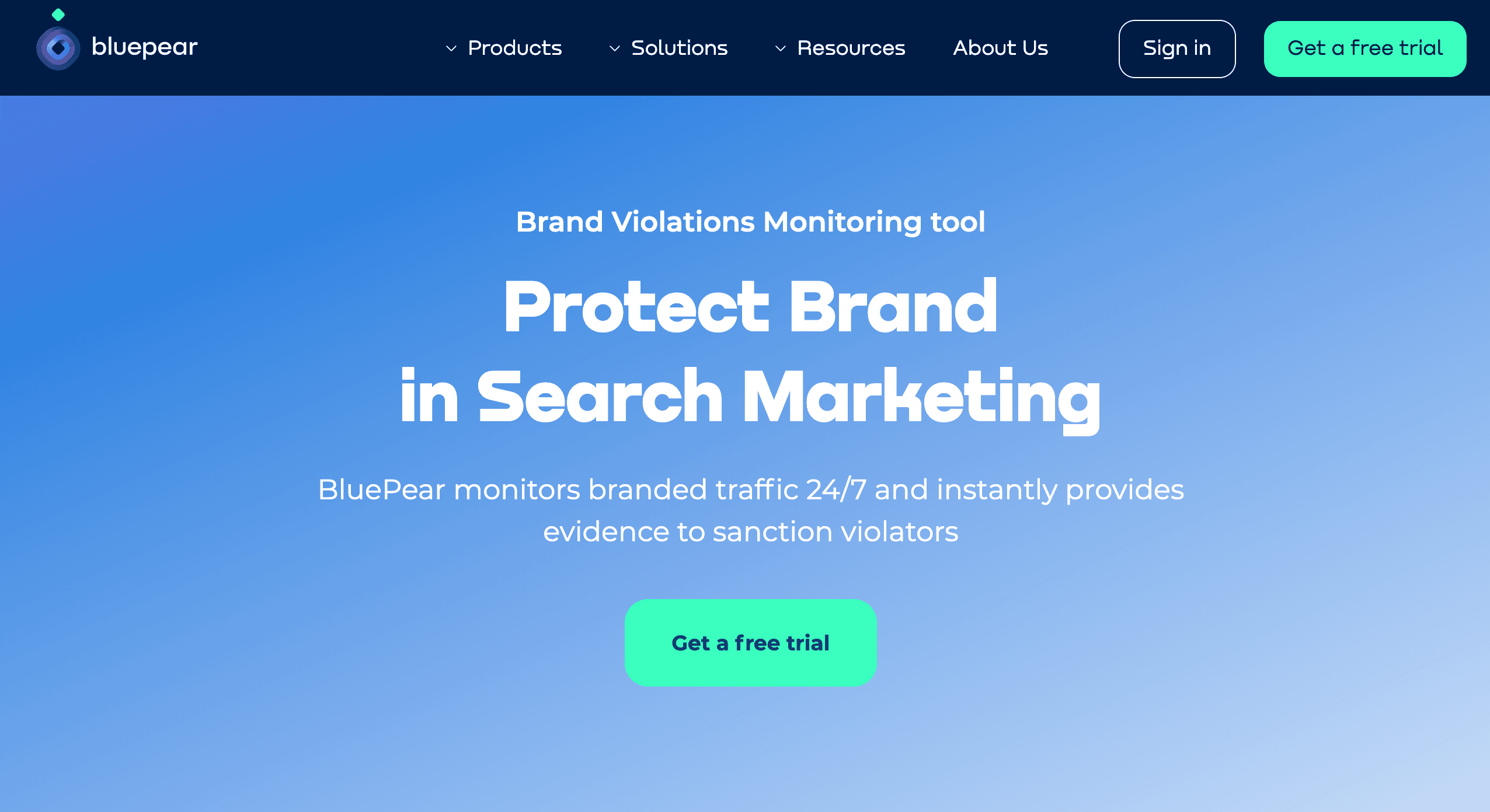 bluepear brand protection in paid search