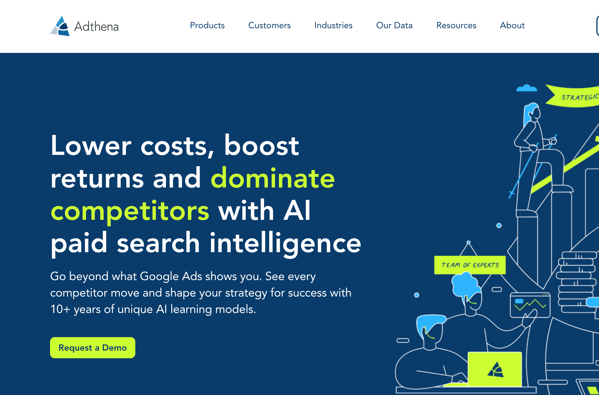Adthena competitor analysis tool for ppc marketing