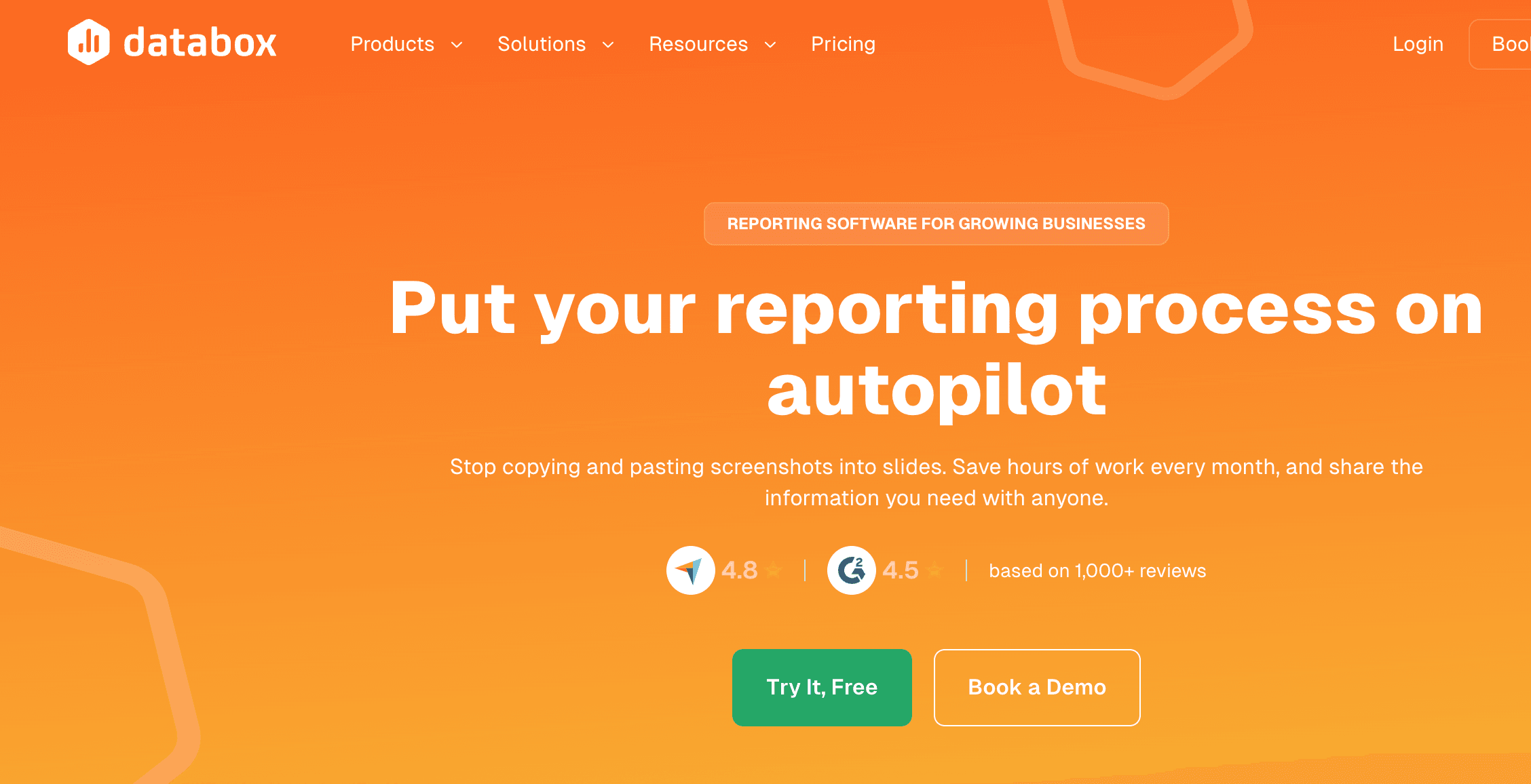 Databox PPC reporting tool