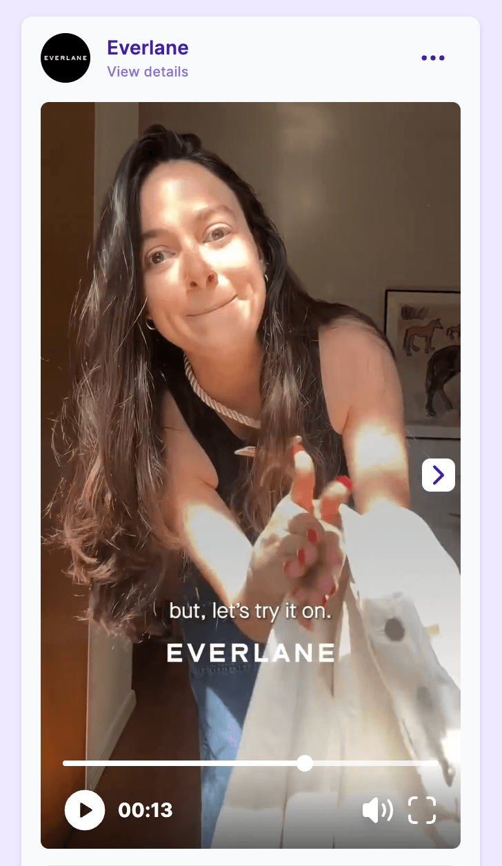 Everlane UGC