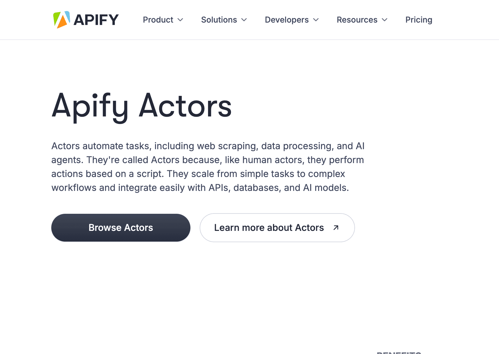 apify ai