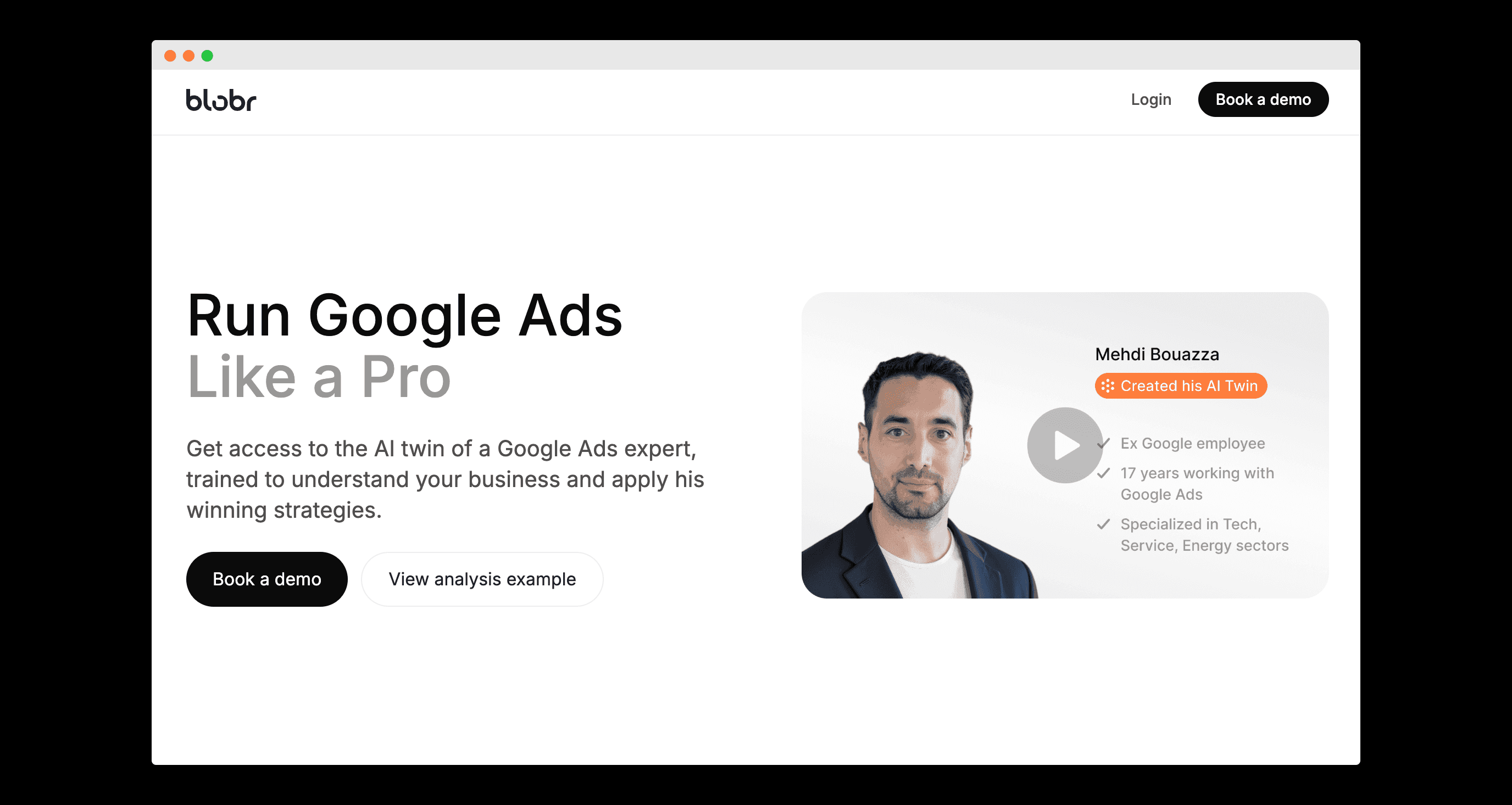 Blobr google ads