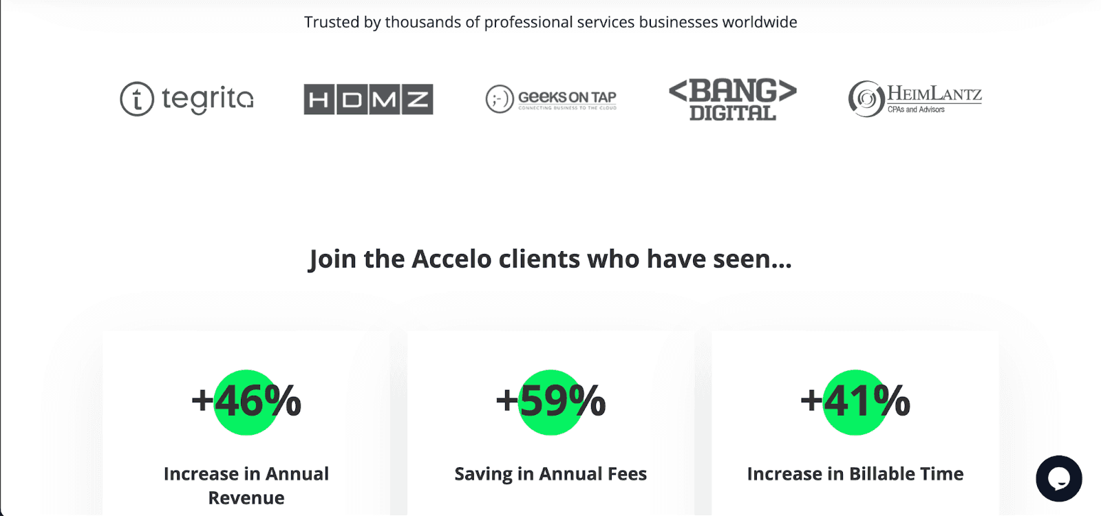 landing page for Accello 2