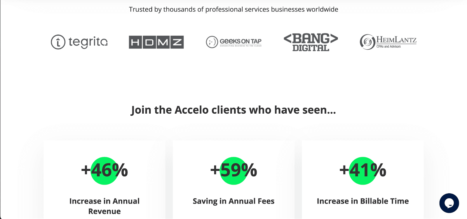landing page for Accello 2