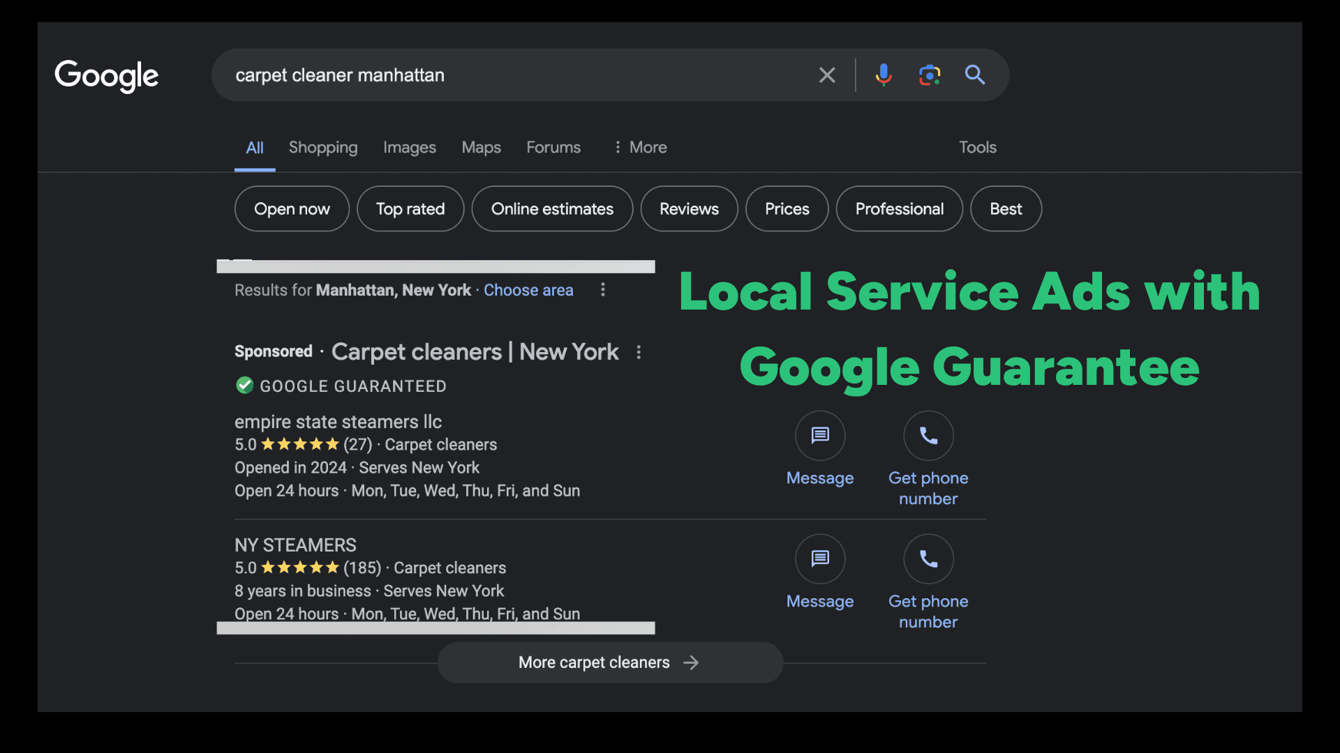 Google Local Service Ads