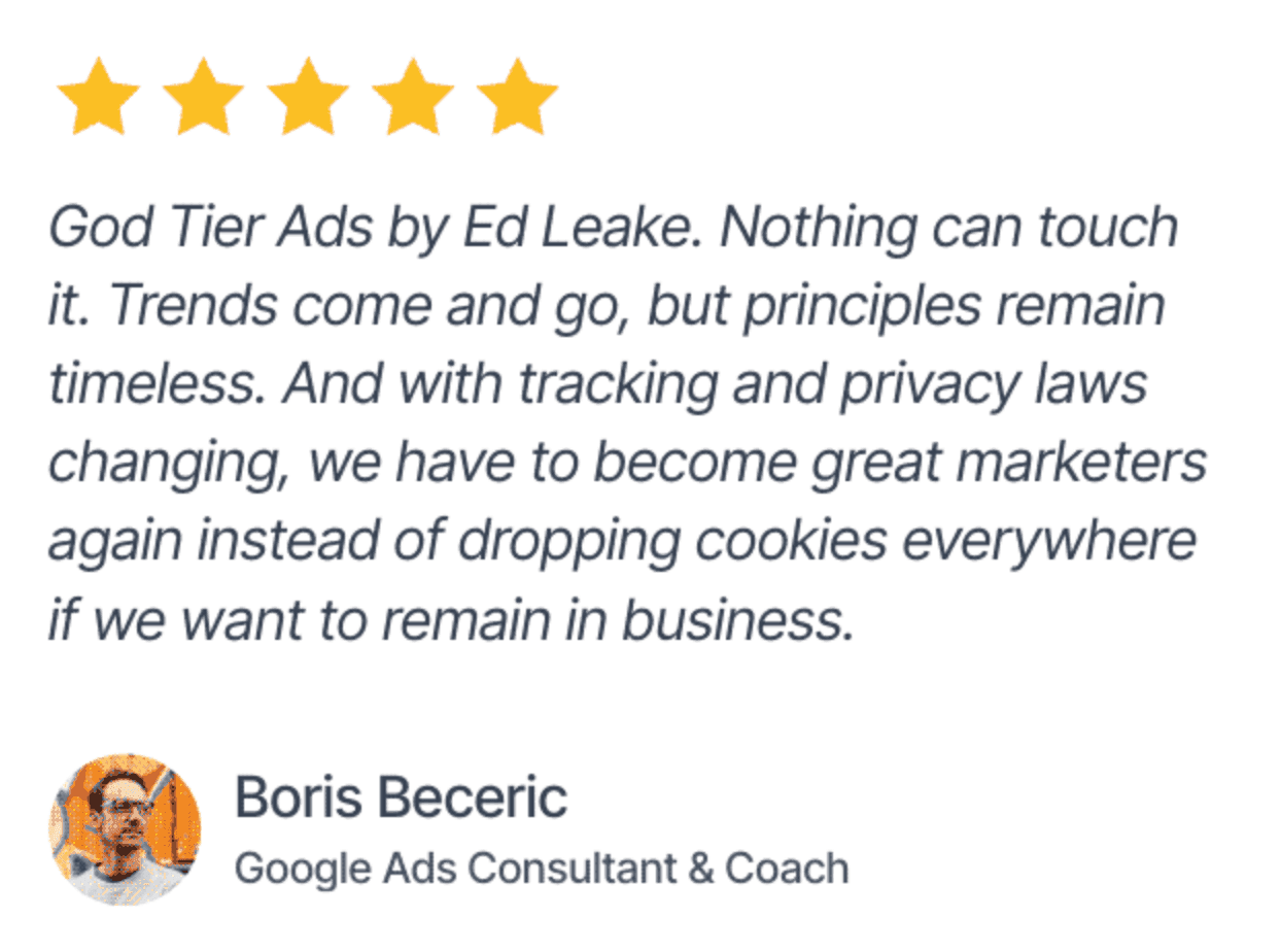 boris testimonial review god tier