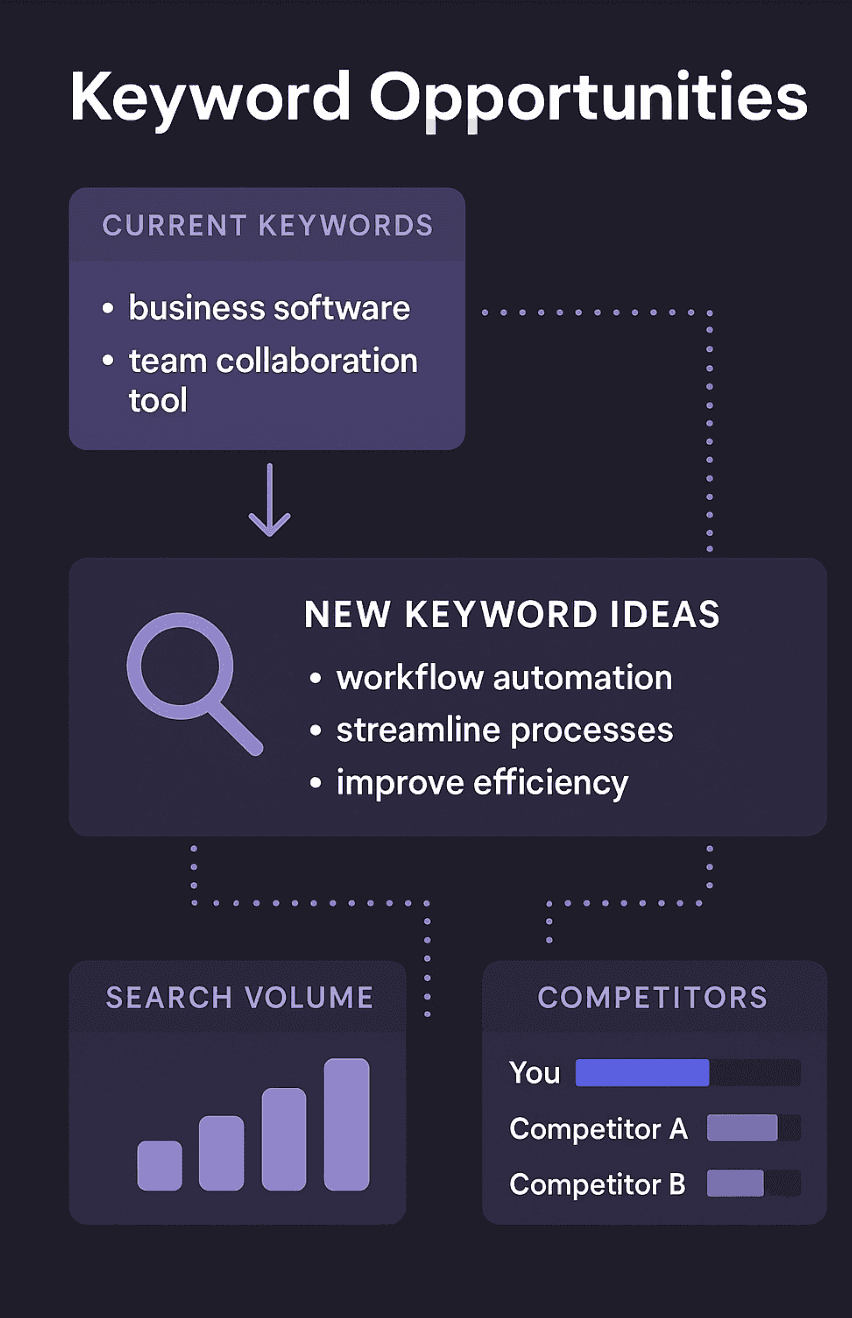 Keyword opportunities agent