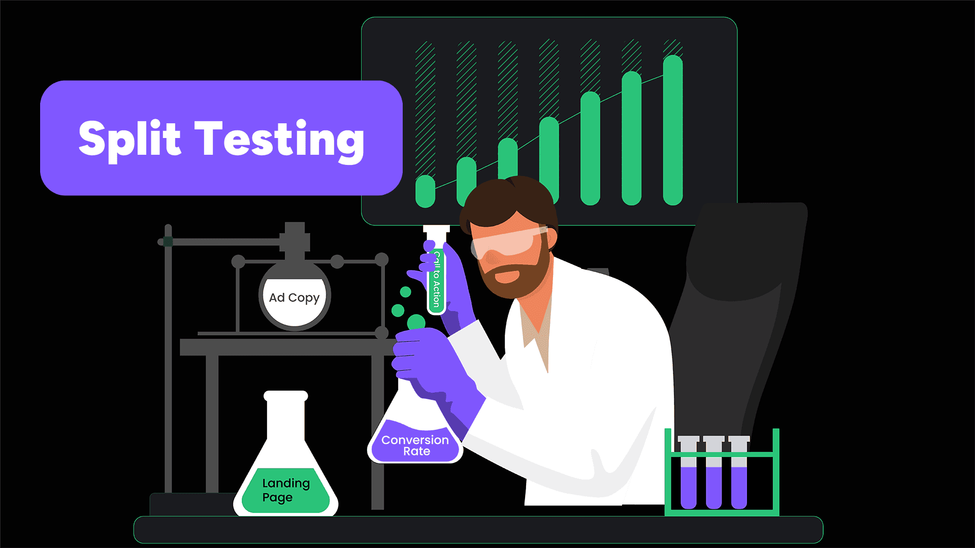 PPC A/B testing methods for ad campaign optimization
