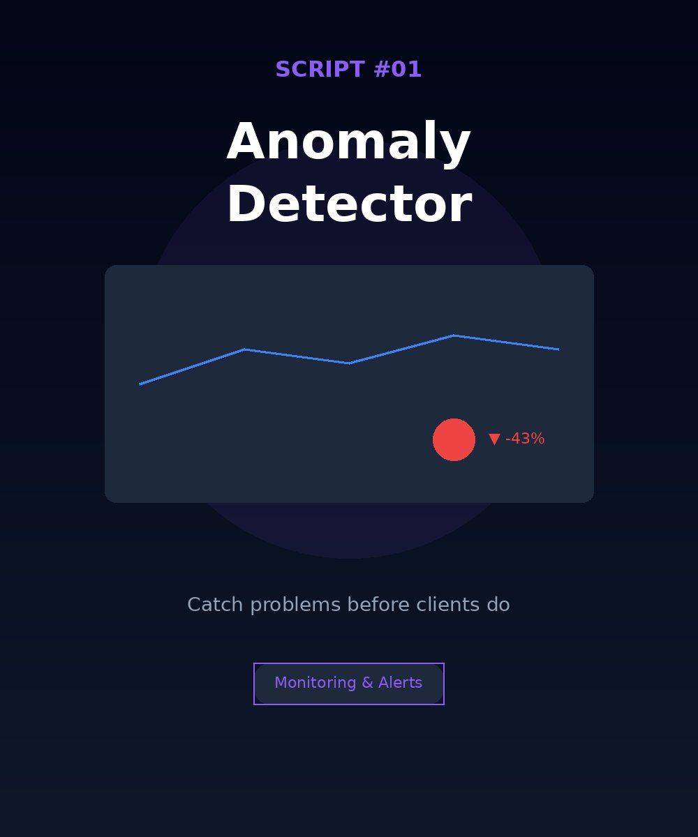 mcc account anomaly script