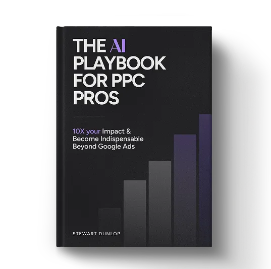 Physical version of the AI Playbook for PPC Pros
