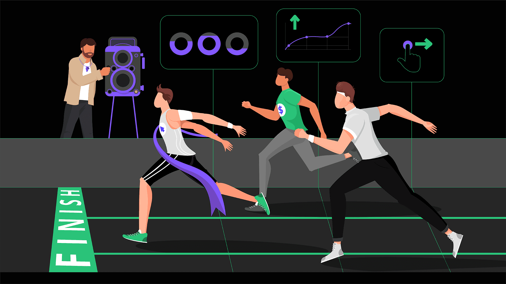 The competition google ads