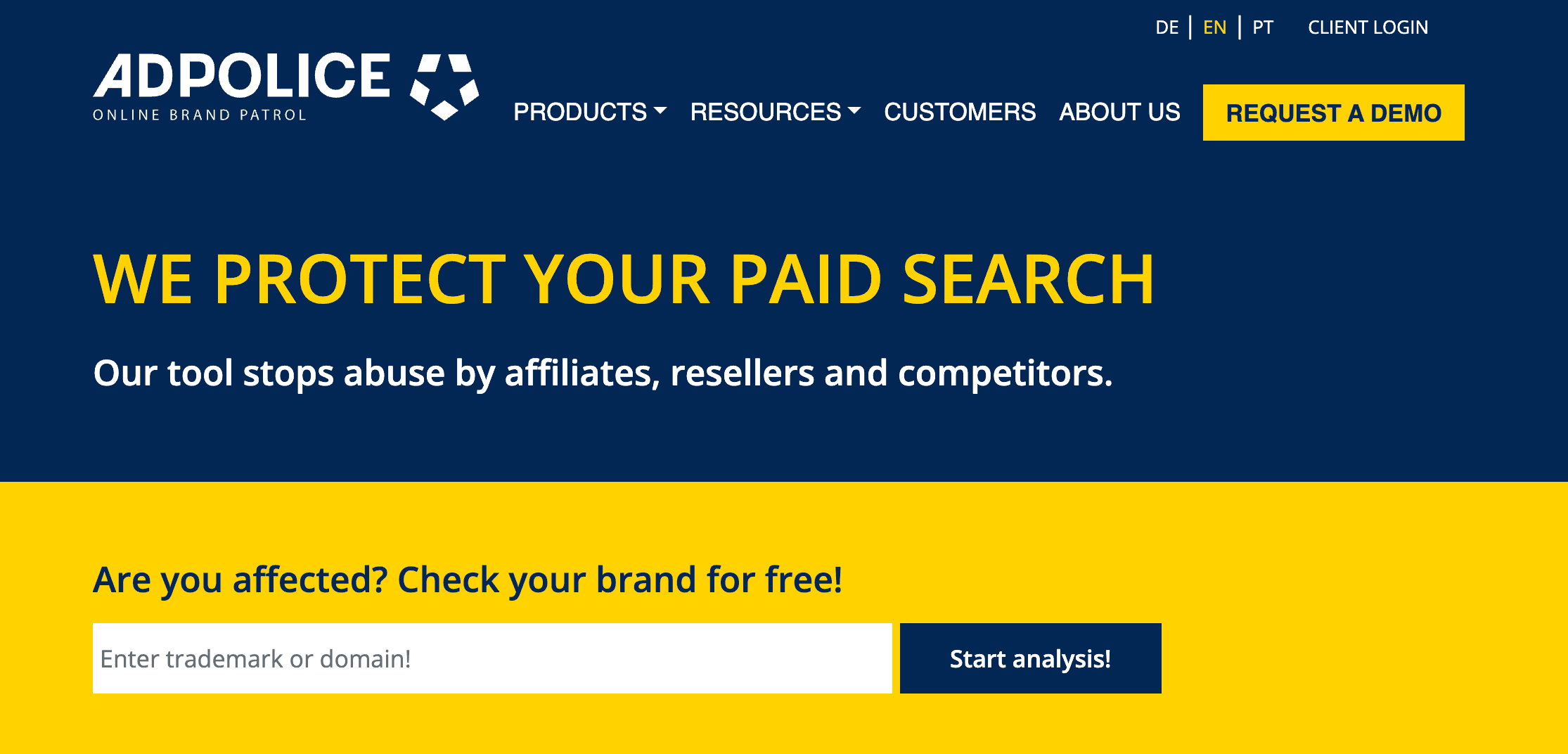 adpolice brand bid monitoring tool