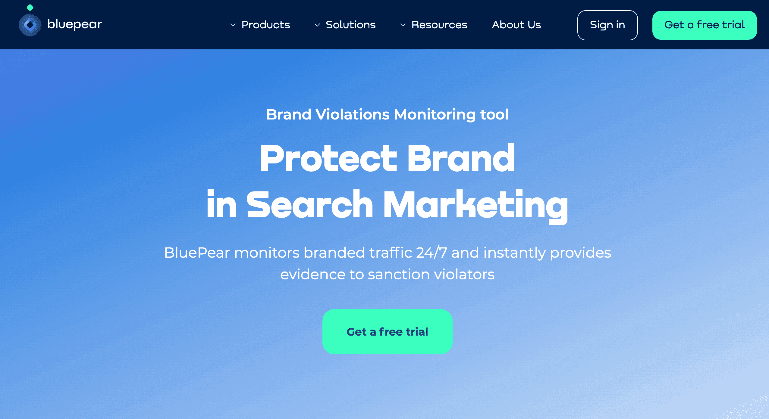 bluepear brand protection in paid search