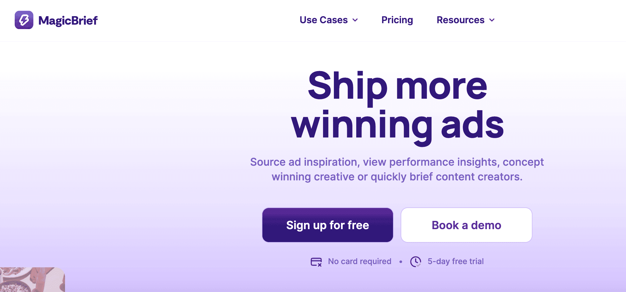 magic brief - spy on competitor ads