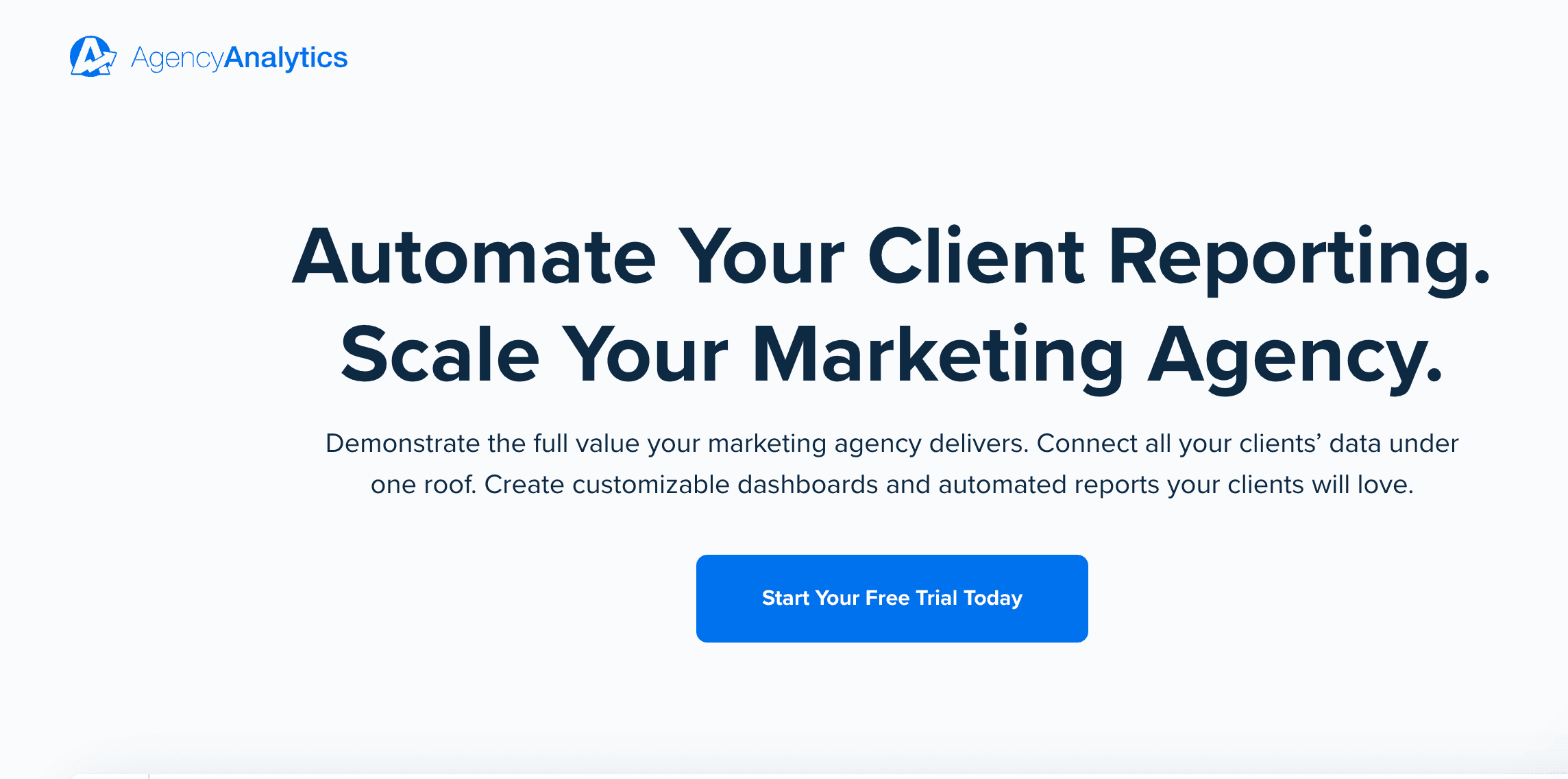 Agency Analytics for White label PPC reporting