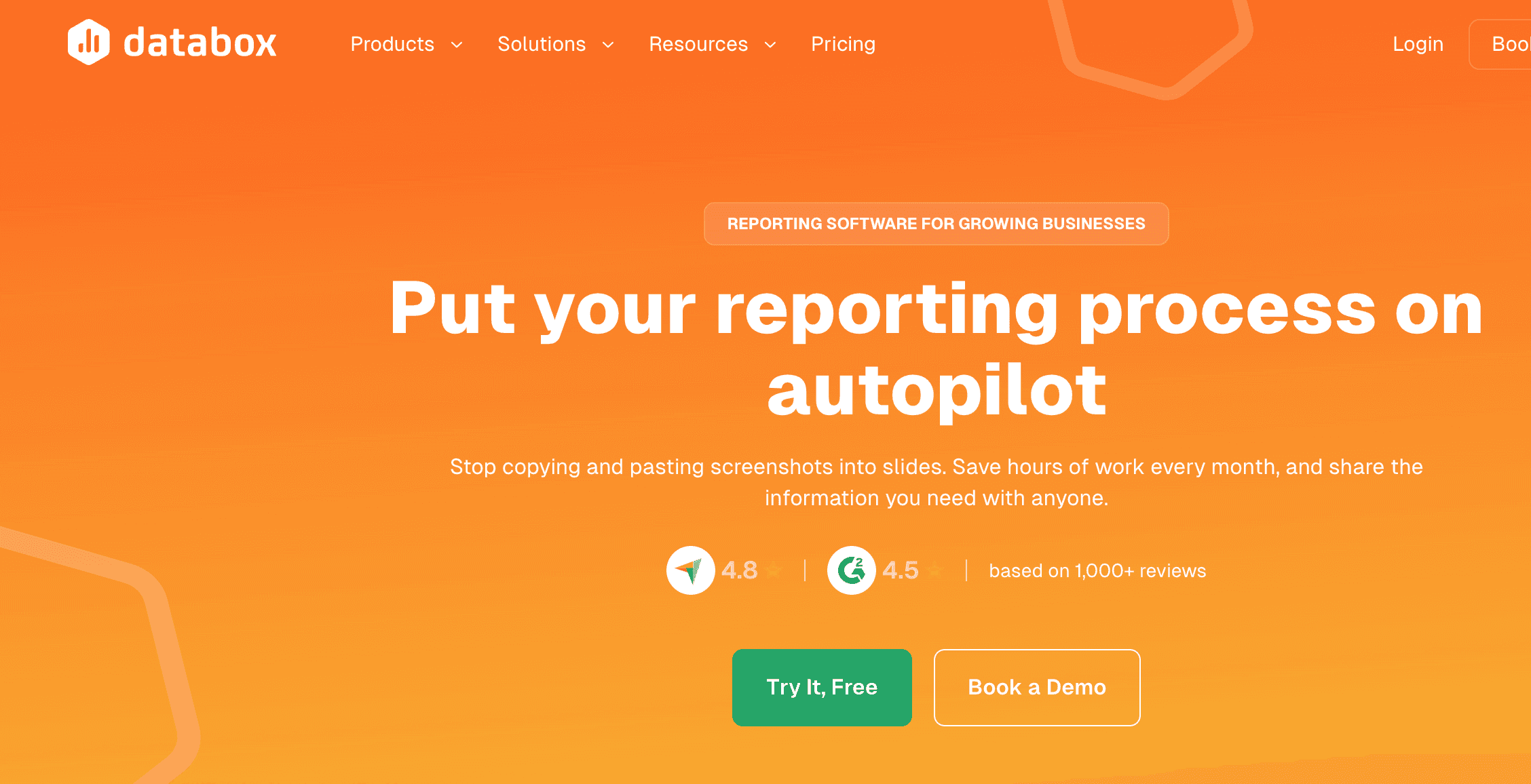 Databox PPC reporting tool
