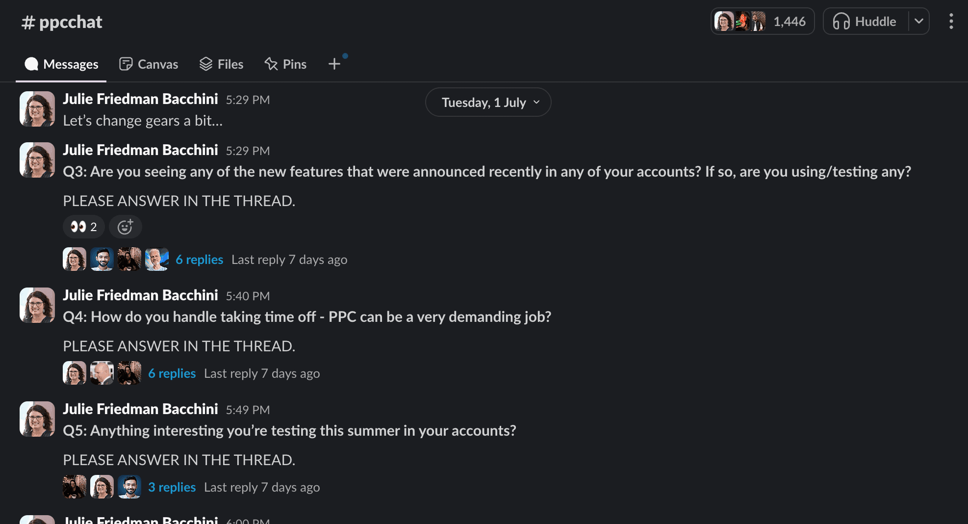 ppc chat slack community