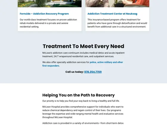 mcleanhospital.org: Copy names police and military