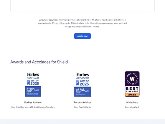 usbank.com: The dated award badges
