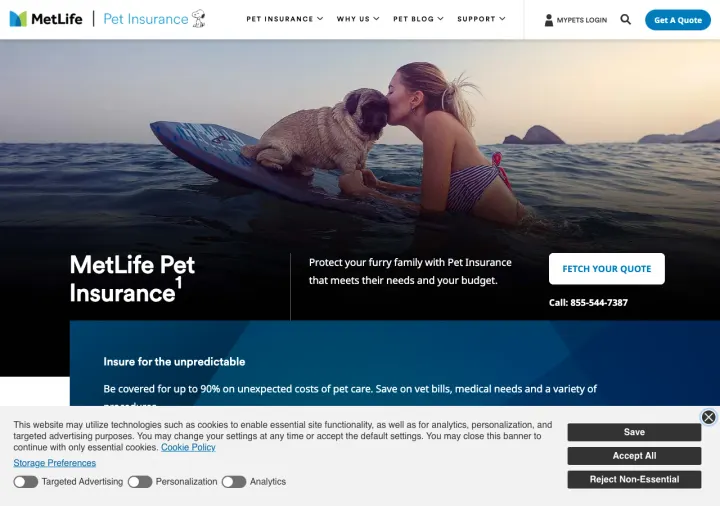 metlifepetinsurance.com