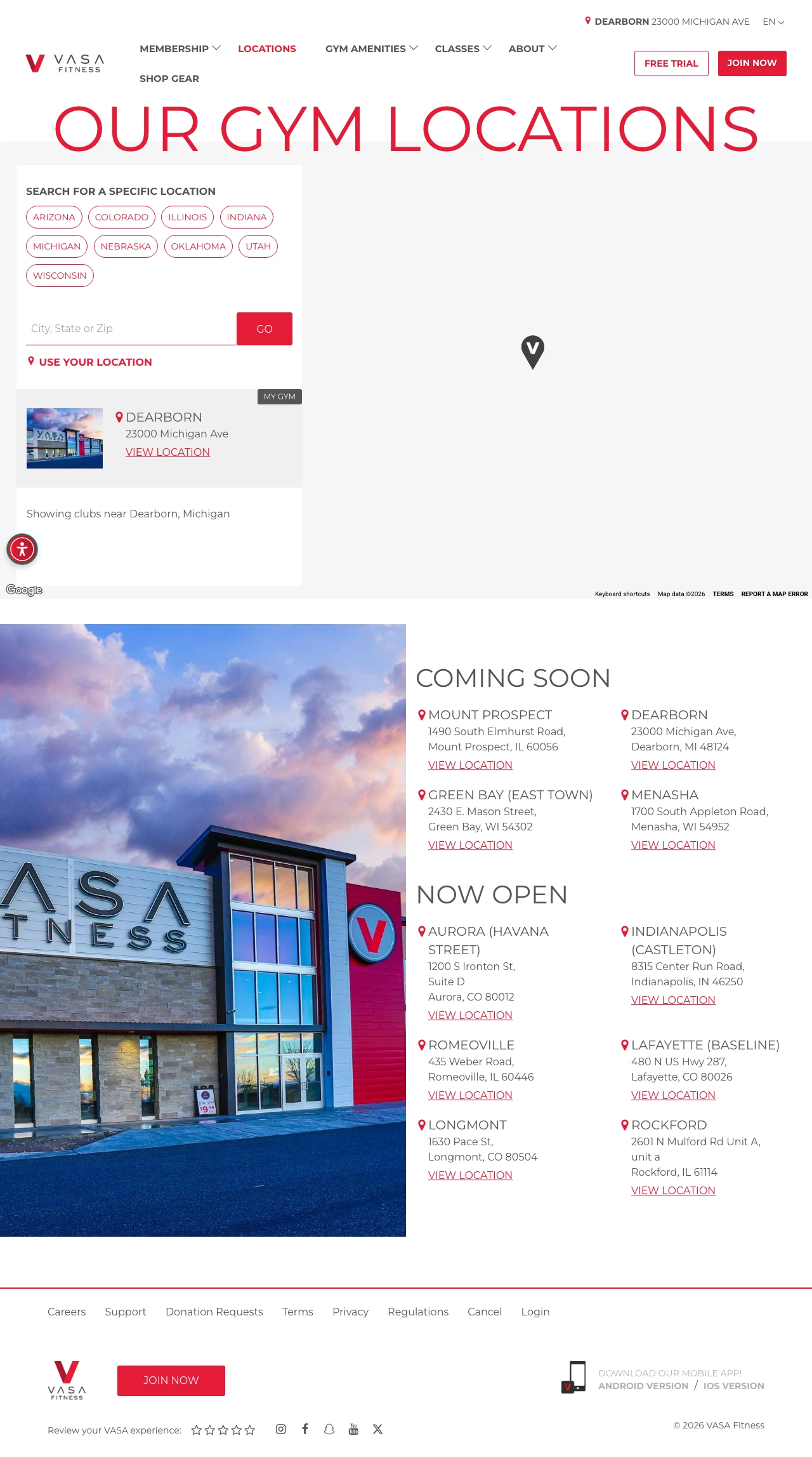 vasafitness.com