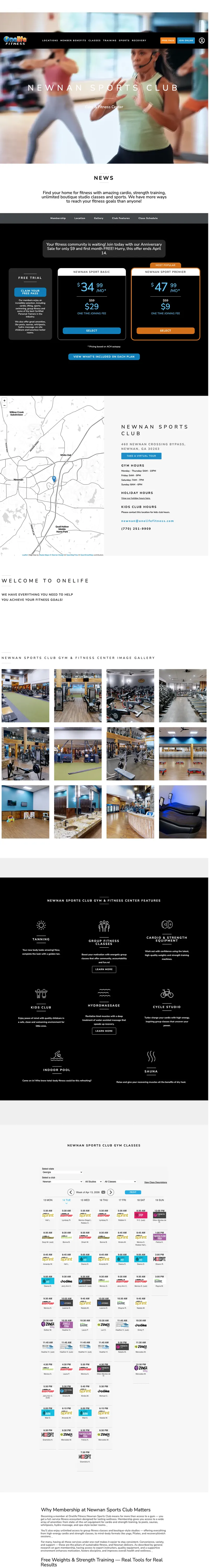 onelifefitness.com
