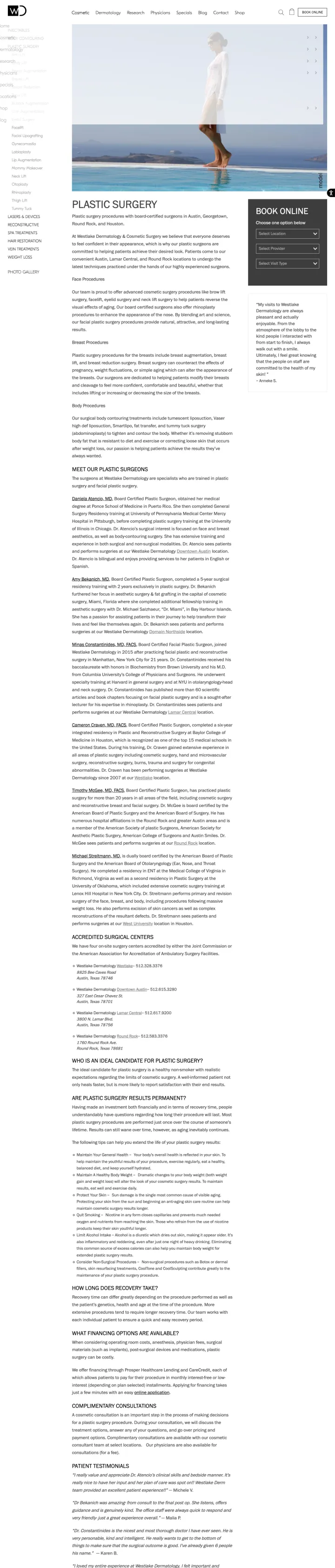 westlakedermatology.com