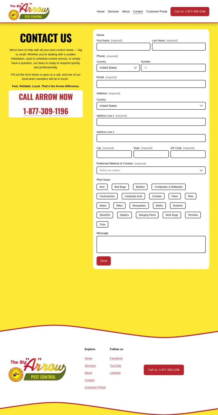 arrowpestcontrol.com
