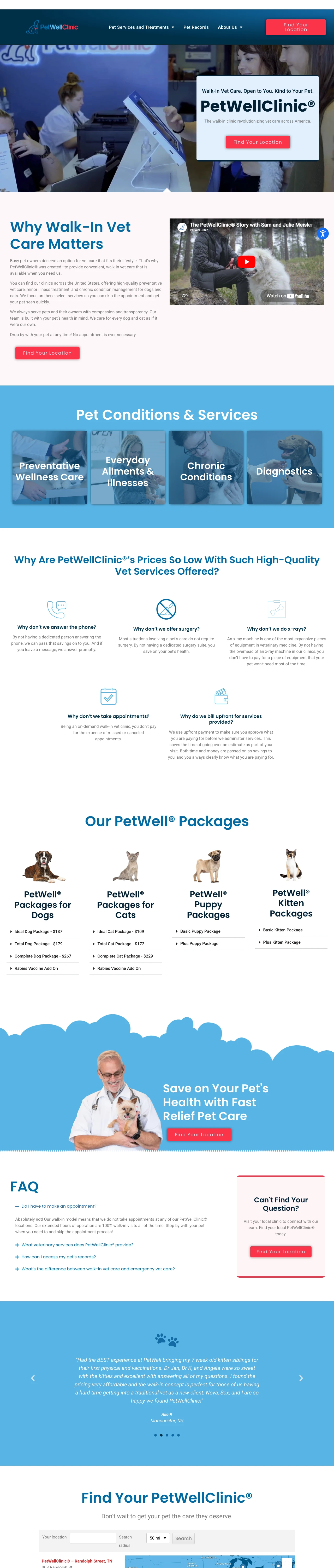 petwellclinic.com